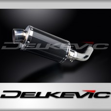 HONDA VFR800F 2014-2019 225mm OVAL CARBON SILENCER EXHAUST KIT