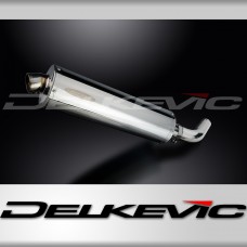 HONDA VFR800F 2014-2019 450mm OVAL STAINLESS BSAU SILENCER EXHAUST KIT