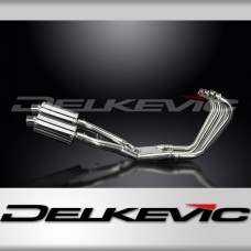 Yamaha FJ1200 1TX 1986-1987 Full Exhaust 4-2 225mm Oval Stainless Silencers