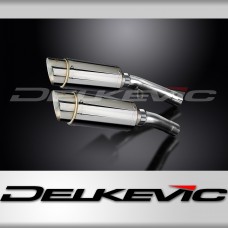 YAMAHA FJ1100 FJ1200 1984-1987 200mm ROUND STAINLESS SILENCER EXHAUST KIT