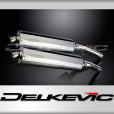 YAMAHA FJ1100 FJ1200 1984-1987 450mm OVAL STAINLESS BSAU SILENCER EXHAUST KIT