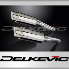 YAMAHA FJ1200 (3CV) 1988-1990 200mm ROUND STAINLESS SILENCER EXHAUST KIT