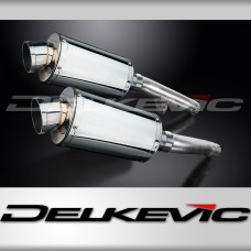 YAMAHA FJ1200 ABS 3XW 1991-1996 225mm OVAL STAINLESS SILENCER EXHAUST KIT