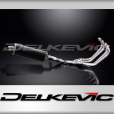 YAMAHA XJ600 DIVERSION 92-04 FULL 4-1 EXHAUST 350mm CARBON OVAL BSAU SILENCER