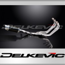 YAMAHA XJ600 DIVERSION 92-04 FULL 4-1 EXHAUST 200mm CARBON ROUND SILENCER