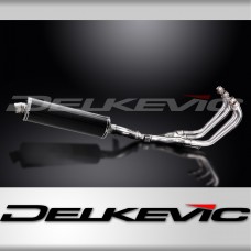 YAMAHA XJ600 DIVERSION 92-04 FULL 4-1 EXHAUST 450mm CARBON OVAL BSAU SILENCER