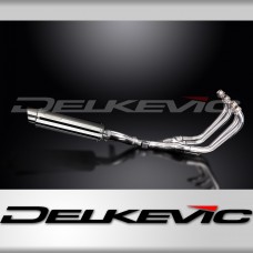 YAMAHA XJ600 DIVERSION 92-04 FULL 4-1 EXHAUST 350mm STAINLESS ROUND BSAU SILENCE