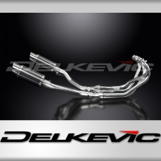 YAMAHA XJ600 DIVERSION 1992-04 FULL EXHAUST 200mm CARBON ROUND SILENCERS