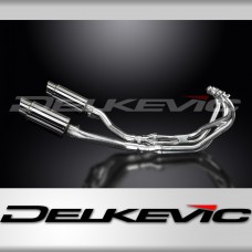 YAMAHA XJ600 DIVERSION 1992-04 FULL EXHAUST 200mm STAINLESS ROUND SILENCERS