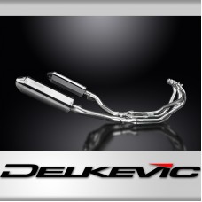 YAMAHA XJ600 DIVERSION 1992-04 FULL EXHAUST 320mm STAINLESS TRI BSAU SILENCERS