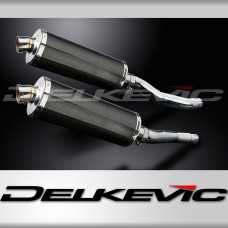 YAMAHA XJ600N XJ600S DIVERSION 92-04 350mm CARBON BSAU SILENCER EXHAUST 