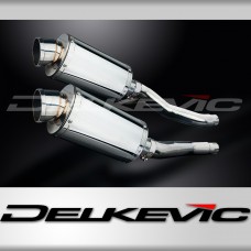 YAMAHA XJ600N XJ600S DIVERSION 92-04 225mm OVAL STAINLESS SILENCER EXHAUST 