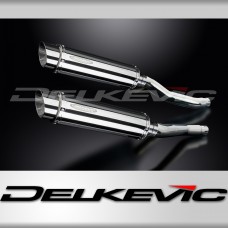 YAMAHA XJ600N XJ600S DIVERSION 92-04 350mm ROUND STAINLESS BSAU SILENCER EXHAUST