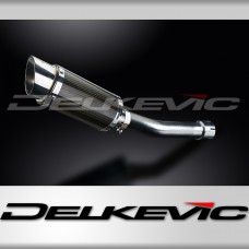 YAMAHA FZ1 FAZER 2006-2015 200mm ROUND CARBON  SILENCER EXHAUST KIT