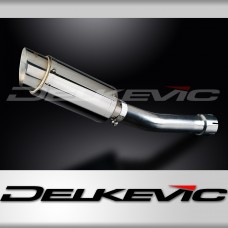 YAMAHA FZ1 FAZER 2006-2015 200mm ROUND STAINLESS SILENCER EXHAUST KIT