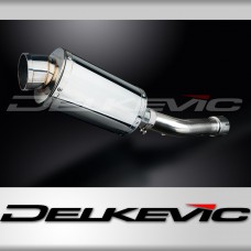 YAMAHA FZ1 FAZER 2006-2015 225mm OVAL STAINLESS SILENCER EXHAUST KIT