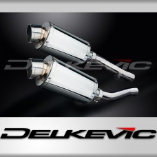 YAMAHA XJR1300 SP 1998-2007 225mm OVAL STAINLESS SILENCER EXHAUST KIT