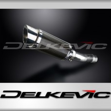 YAMAHA XJR1300 RACER 2015-2017 200mm ROUND CARBON  SILENCER EXHAUST KIT