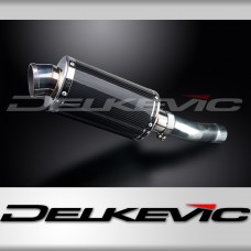 YAMAHA XJR1300 RACER 2015-2017 225mm OVAL CARBON SILENCER EXHAUST KIT