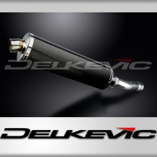 YAMAHA XJR1300 RACER 2015-2017 450mm OVAL CARBON BSAU SILENCER EXHAUST KIT