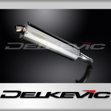 YAMAHA FAZER 8 2010-2015 450mm OVAL STAINLESS BSAU SILENCER EXHAUST KIT