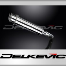 YAMAHA FAZER 8 2010-2015 350mm ROUND STAINLESS BSAU SILENCER EXHAUST KIT