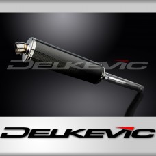 Yamaha FZR1000 EXUP 1989-1995 450mm Oval Carbon Exhaust Silencer Can Kit