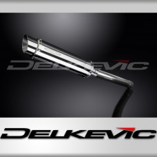 Yamaha FZR1000 EXUP 1989-1995 350mm Round Stainless Exhaust Silencer Can Kit