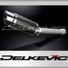 YAMAHA FZS1000 FAZER 2000-2005 200mm ROUND CARBON  SILENCER EXHAUST KIT