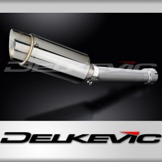 YAMAHA FZS1000 FAZER 2000-2005 200mm ROUND STAINLESS SILENCER EXHAUST KIT