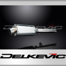 YAMAHA SR400 2014-2016 225mm OVAL STAINLESS SILENCER EXHAUST KIT