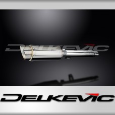 YAMAHA SR400 2014-2016 200mm ROUND STAINLESS SILENCER EXHAUST KIT