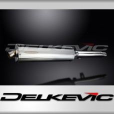 YAMAHA SR500 1978-1999 450mm OVAL STAINLESS BSAU SILENCER EXHAUST KIT