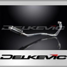 YAMAHA TDM850 91-01 FULL EXHAUST SYSTEM 225mm CARBON OVAL SILENCER