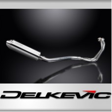 YAMAHA TDM850 91-01 FULL EXHAUST SYSTEM 320mm STAINLESS TRI BSAU SILENCER