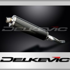 YAMAHA TDM850 1991-2001 450mm OVAL CARBON BSAU SILENCER EXHAUST KIT