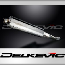 YAMAHA TDM850 1991-2001 450mm OVAL STAINLESS BSAU SILENCER EXHAUST KIT