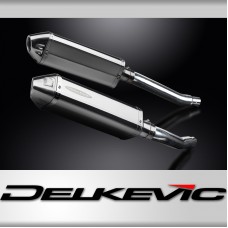 YAMAHA TDM900 2002-2013 320mm TRI STAINLESS BSAU SILENCER EXHAUST KIT