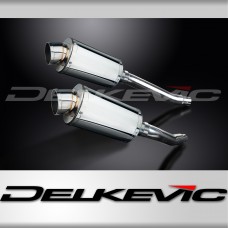 YAMAHA TDM900 2002-2013 225mm OVAL STAINLESS SILENCER EXHAUST KIT