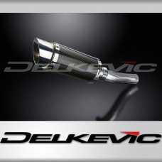 HONDA CBR500R 2013-2015 200mm ROUND CARBON  SILENCER EXHAUST KIT