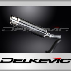 HONDA CBR500R 2013-2015 350mm CARBON ROUND BSAU SILENCER EXHAUST KIT