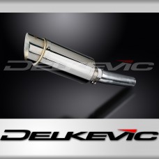 HONDA CBF600 S N 2004-2007 200mm ROUND STAINLESS SILENCER EXHAUST KIT