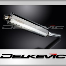 HONDA CBF600 S N 2004-2007 450mm OVAL STAINLESS BSAU SILENCER EXHAUST KIT