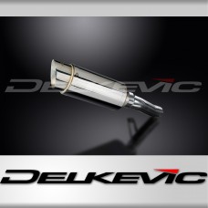 HONDA CBF600 S N ABS 2008-2012 200mm ROUND STAINLESS SILENCER EXHAUST KIT