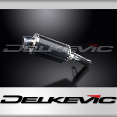 HONDA CBF600 S N ABS 2008-2012 225mm OVAL CARBON SILENCER EXHAUST KIT