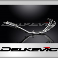 Honda CBR600F FH FJ FK FL 1987-1990 Full Exhaust 4-1 225mm Oval Carbon Silencer