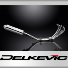 Honda CBR600 FH FJ FK FL 87-90 Full Exhaust 4-1 320mm TriOval Stainless Silencer