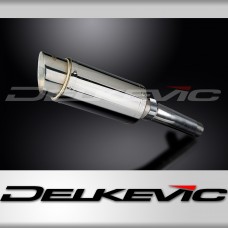 HONDA CBR600F 1987-1990 200mm ROUND STAINLESS SILENCER EXHAUST KIT