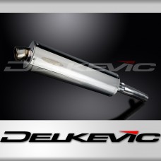 HONDA CBR600F 1987-1990 450mm OVAL STAINLESS BSAU SILENCER EXHAUST KIT