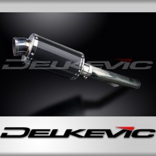 HONDA CBR600F 1999-2000 225mm OVAL CARBON SILENCER EXHAUST KIT